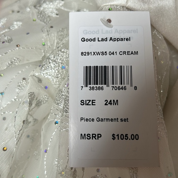 Good Lad Dress With Sequins And Lace Piece Garment set - Picture 13 of 13